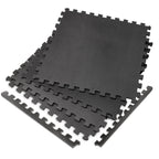 Tapis Puzzle Fitness VirtuFit – Tapis de Sol 4 Pièces – 120×120 cm – Noir - Tweedekans