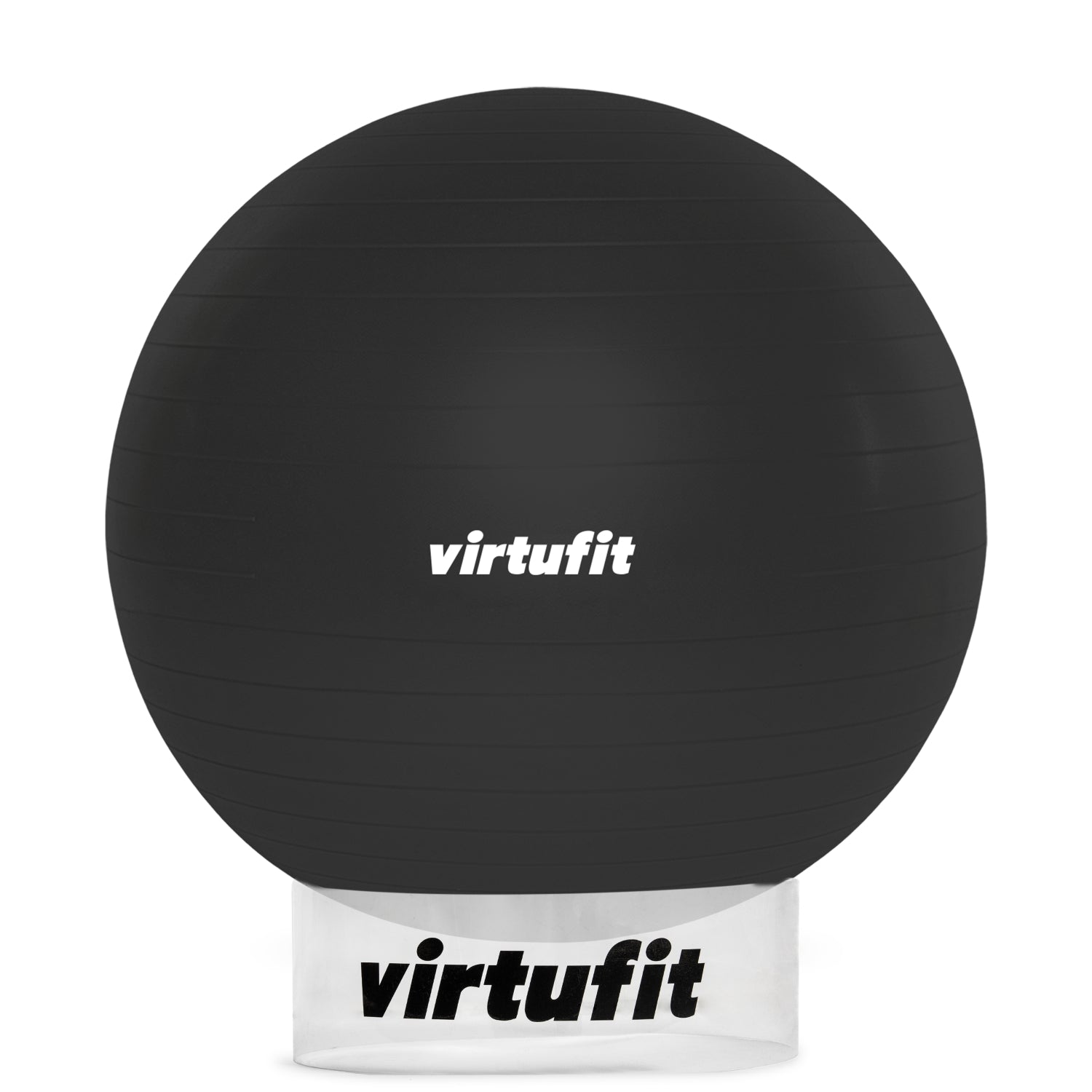 VirtuFit Anti-Burst Fitnessbal Pro met Balhouder - Grijs - 65 cm
