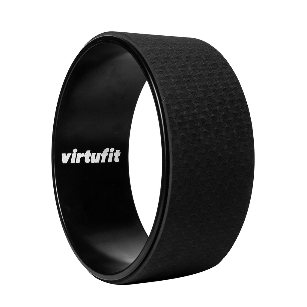Roue de yoga VirtuFit Premium - 33 cm - Noir Onyx - Tweedekans