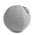 VirtuFit Anti-Burst Fitness Ball Pro - Gym Ball - Swiss Ball - avec pompe - Gris - 65 cm - Tweedekans