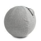 VirtuFit Anti-Burst Fitness Ball Pro - Gym Ball - Swiss Ball - avec pompe - Gris - 65 cm - Tweedekans