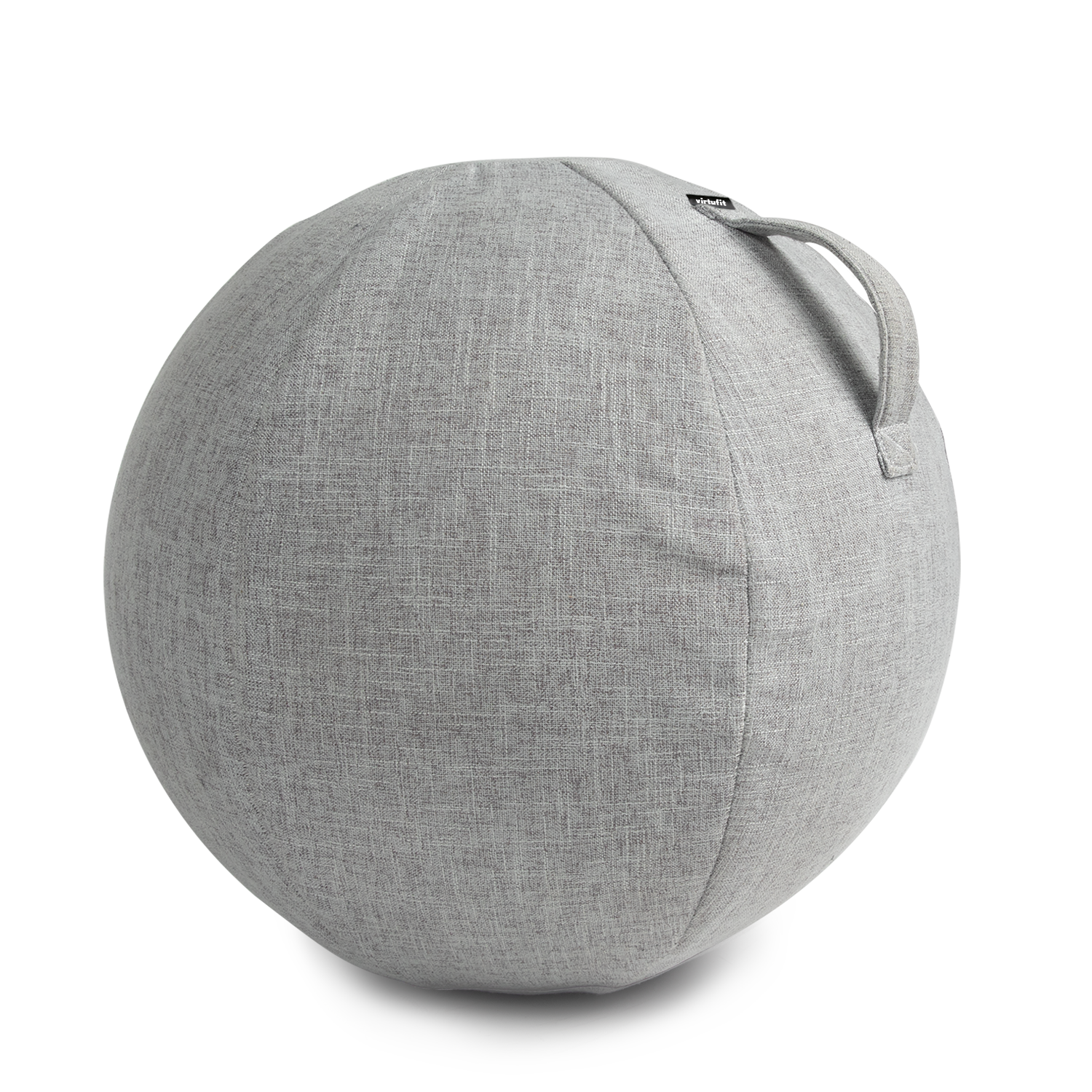 VirtuFit Anti-Burst Fitness Ball Pro - Gym Ball - Swiss Ball - avec pompe - Gris - 65 cm - Tweedekans