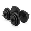 VirtuFit Ensemble Haltères réglables - Vinyle - 2 x 14 kg (28 kg)