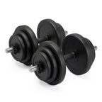 VirtuFit Ensemble Haltères réglables - Vinyle - 2 x 14 kg (28 kg)
