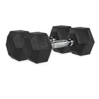 VirtuFit Hexa Dumbbell Set - 2 x 10 kg