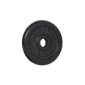 VirtuFit Haltère en fonte - Poids haltère - 29 mm - 2.5 kg - Noir