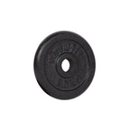 VirtuFit Haltère en fonte - Poids haltère - 29 mm - 2.5 kg - Noir