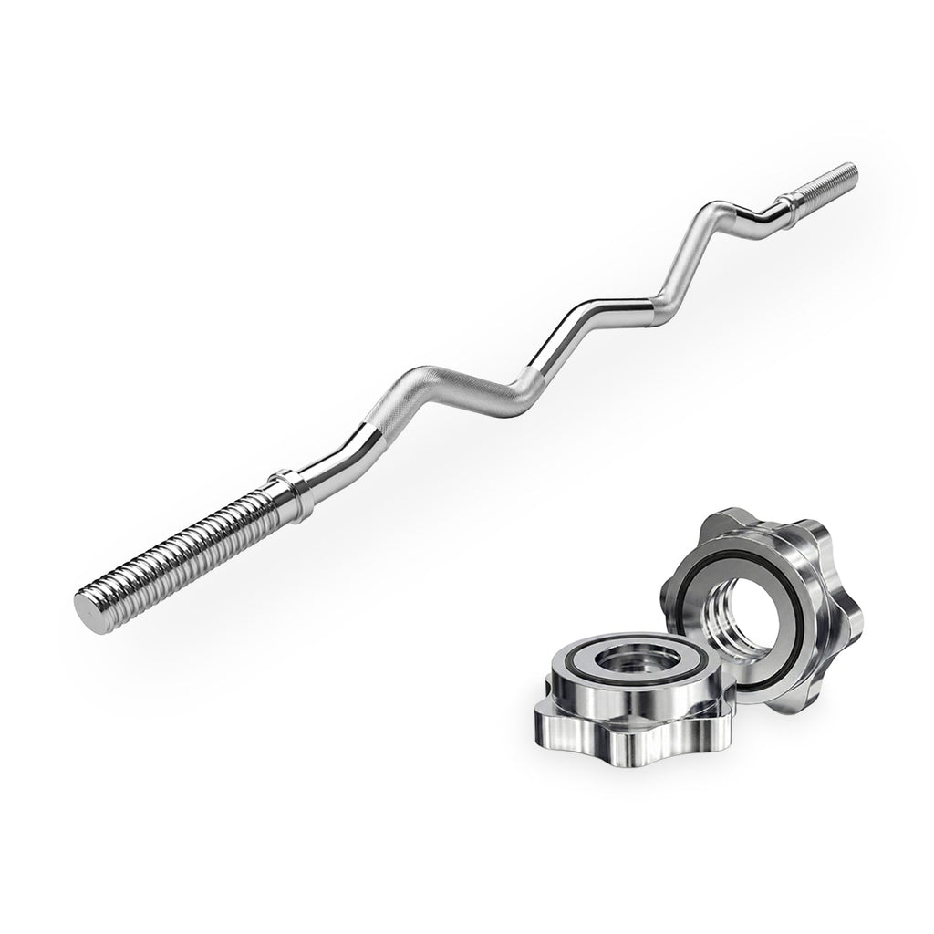 VirtuFit Curl bar - EZ Halter bar - 120 cm - Vis - 30 mm