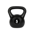VirtuFit PVC Kettlebell - 4 kg - Noir - Tweedekans