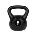 VirtuFit PVC Kettlebell - 6 kg - Noir - Tweedekans