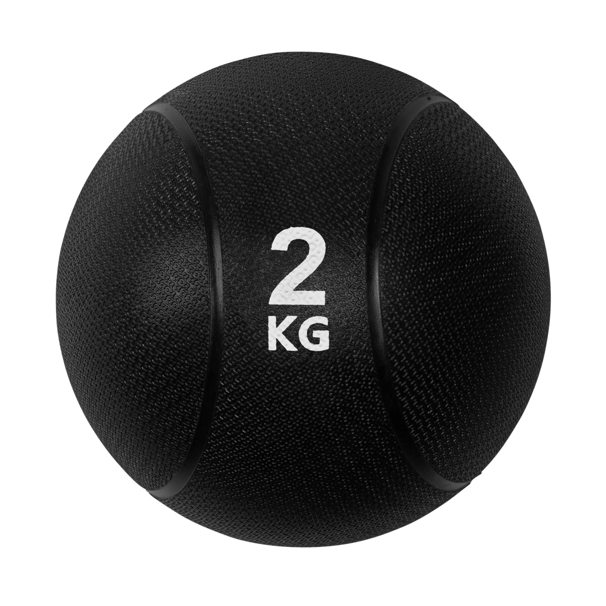 VirtuFit Medicijnbal Pro - Medicine Ball - 2 kg - Rubber - Zwart - Tweedekans