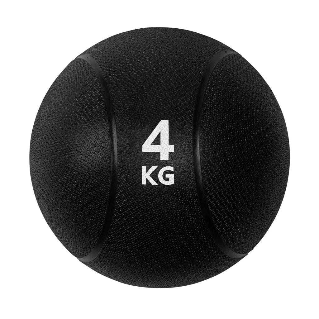 VirtuFit Medicijnbal Pro - Medicine Ball - 4 kg - Rubber - Zwart - Tweedekans