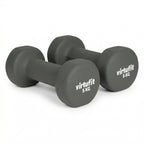 VirtuFit Vinyl Dumbbell Set Pro - 2 x 5 kg - Tweedekans