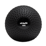 VirtuFit Slam Ball - Fitness Bal - 15 kg - Zwart - Hoofdafbeelding