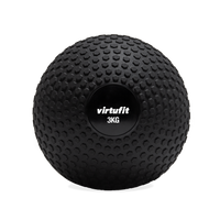 VirtuFit Slam Ball - Ballon de fitness - 3 kg - Noir