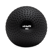 VirtuFit Slam Ball - Ballon de fitness - 9 kg - Noir