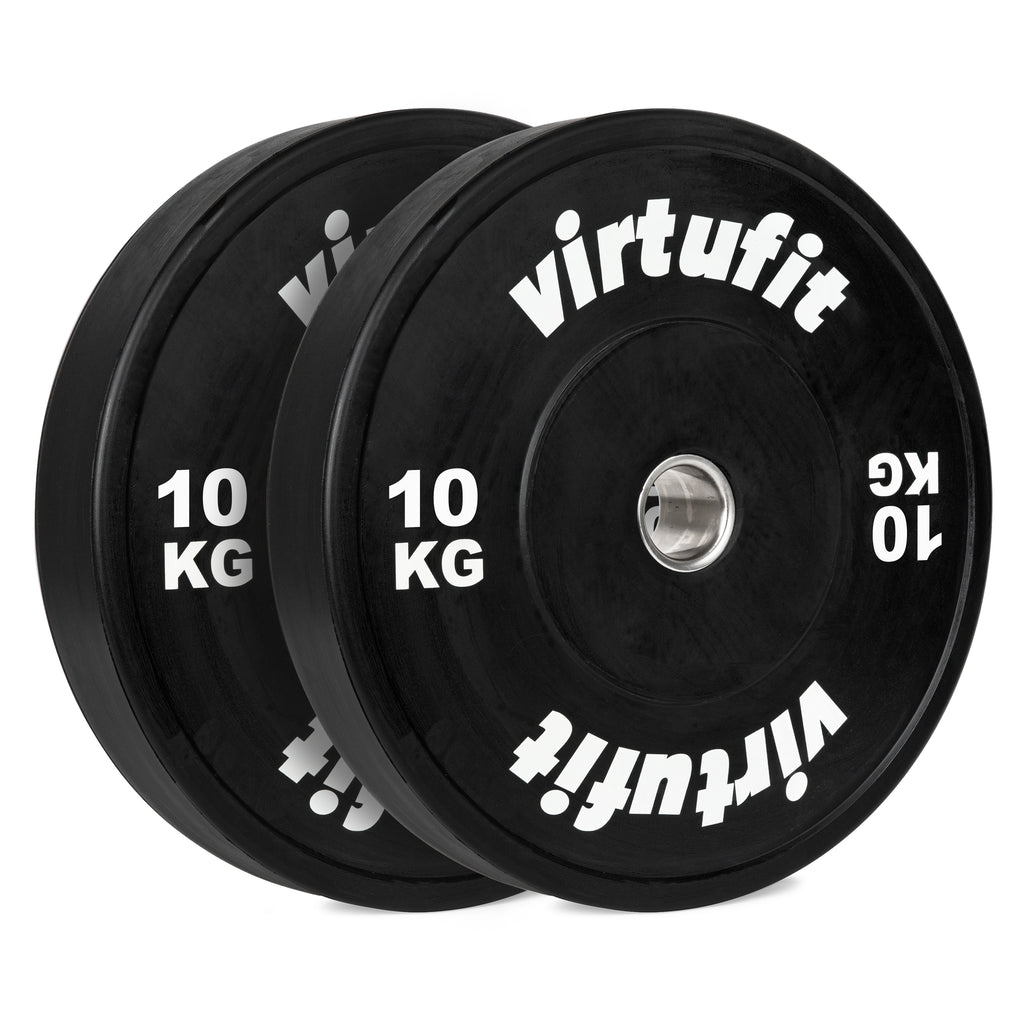 VirtuFit Bumper Plate - Plaque olympique en caoutchouc - 50 mm - set 2 x 10 kg