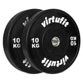 VirtuFit Bumper Plate - Plaque olympique en caoutchouc - 50 mm - set 2 x 10 kg