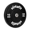 VirtuFit Bumper Plate - Disque d'haltère olympique en caoutchouc - 50 mm - 10 kg
