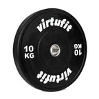 VirtuFit Bumper Plate - Disque d'haltère olympique en caoutchouc - 50 mm - 10 kg
