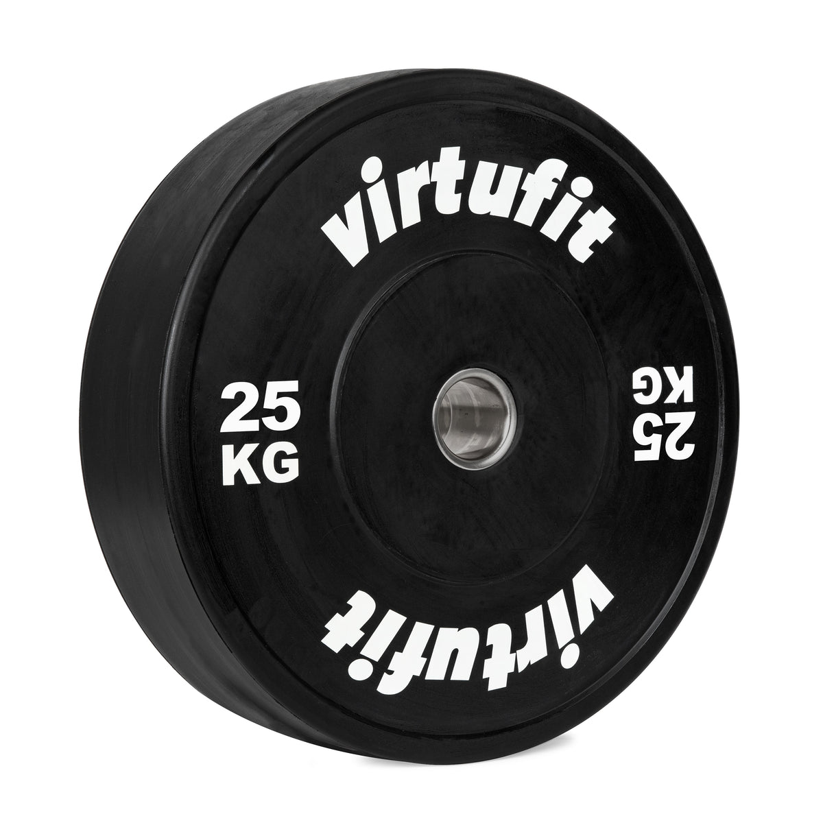 VirtuFit Bumper Plate - Disque d'haltère olympique en caoutchouc - 50 mm - 25 kg - Tweedekans