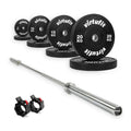 VirtuFit Olympische Bumper Plate Halterset - 120 kg