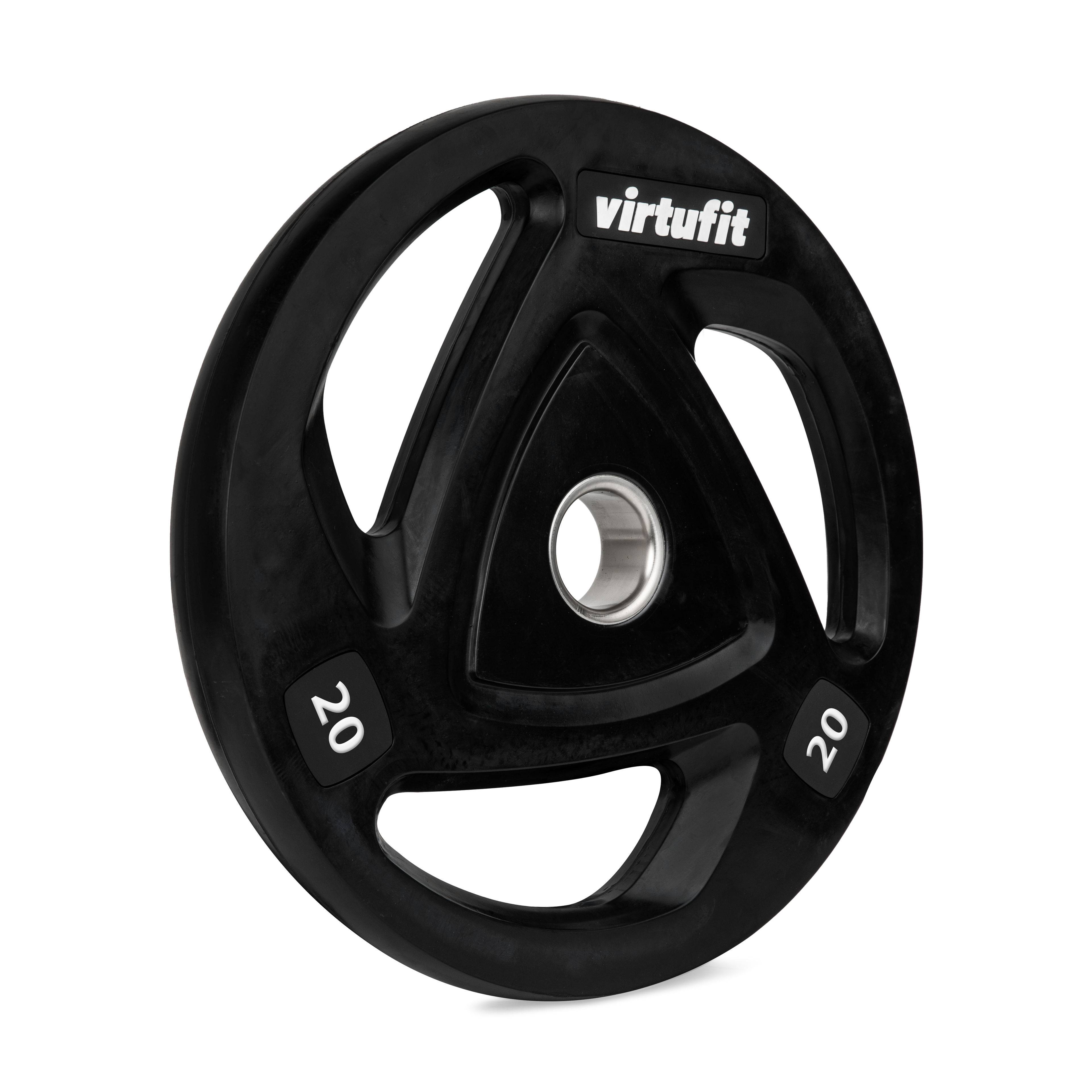 VirtuFit Olympische Rubberen Halterschijf - 20 kg - Tweedekans