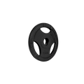 VirtuFit Disque d'Haltère Olympique en Fonte - 50 mm - 5 kg - Tweedekans