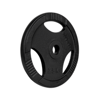 VirtuFit Olympische Gietijzeren Halterschijf - 25 kg - Hoofdafbeelding