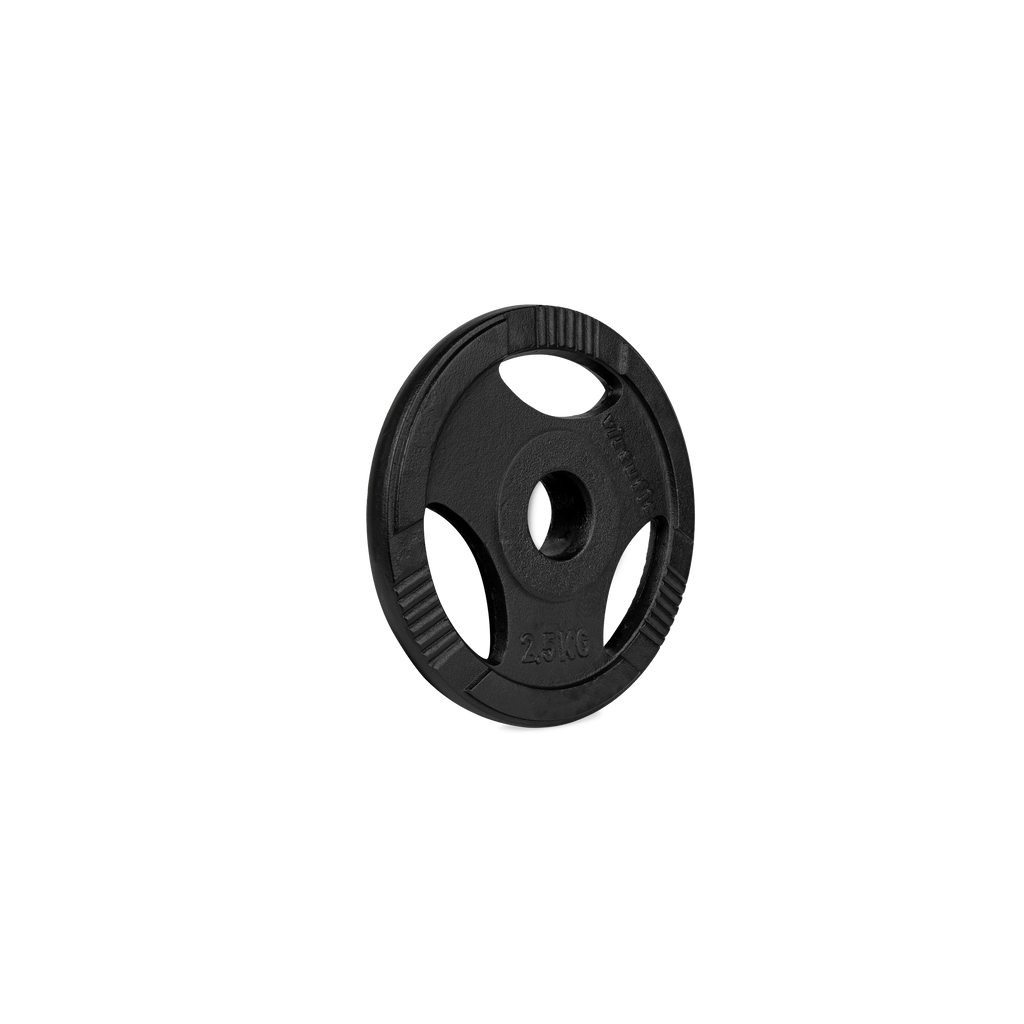 VirtuFit Disque d'Haltère Olympique en Fonte - 50 mm - 2,5 kg - Tweedekans