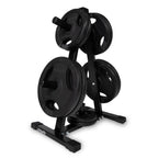 VirtuFit Support de stockage de plaques de poids + plaques de poids en fonte - 150 kg