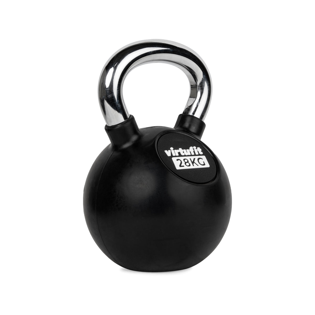 VirtuFit Kettlebell Pro - Caoutchouc - 28 kg - Tweedekans
