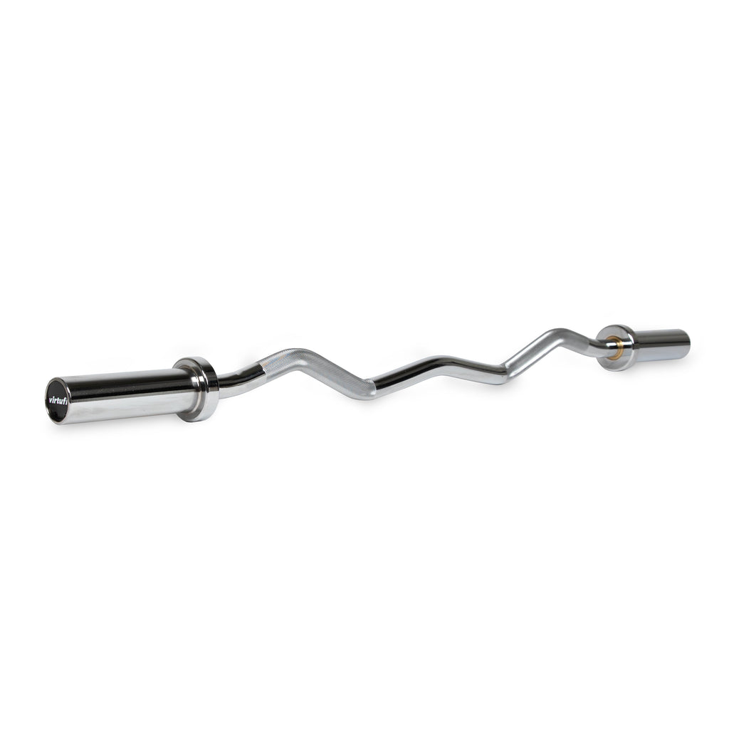 VirtuFit Olympic EZ Curl Bar - Halter bar - 120 cm - Tweedekans