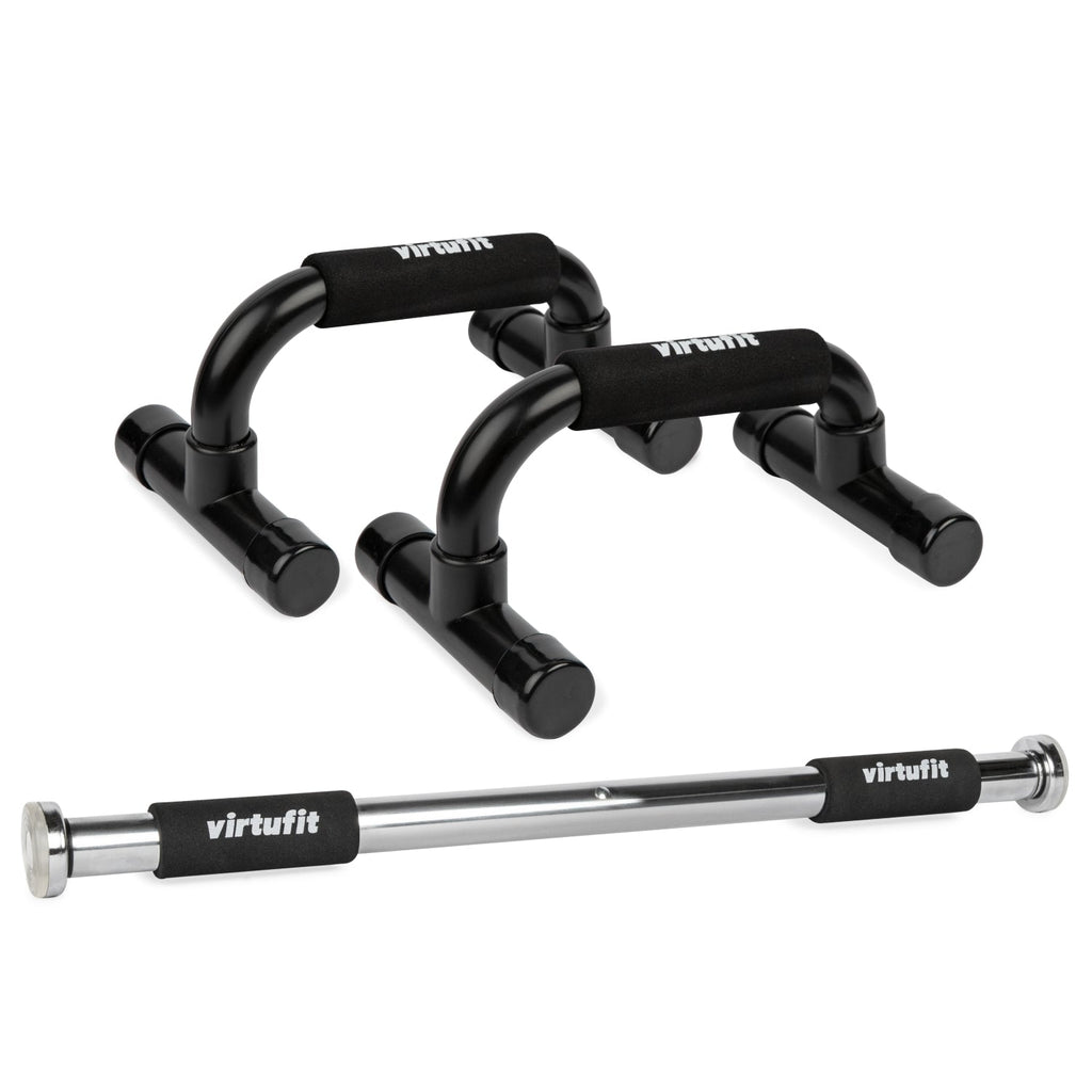 Offre combinée VirtuFit : Barre d'étirement + Barre de push-up