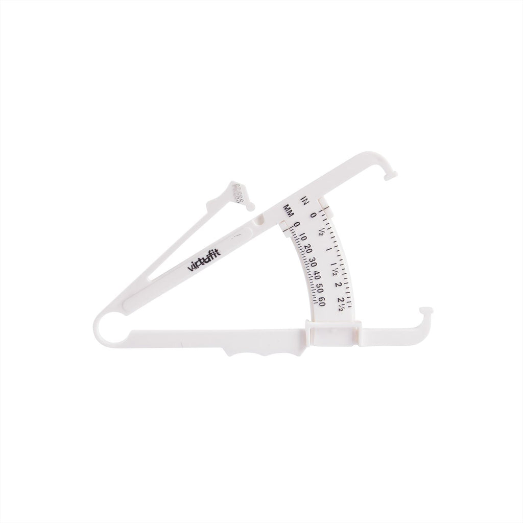 VirtuFit Skin Plotimeter - Mesureur de pourcentage de graisse - Mesureur de graisse - Blanc - Tweedekans