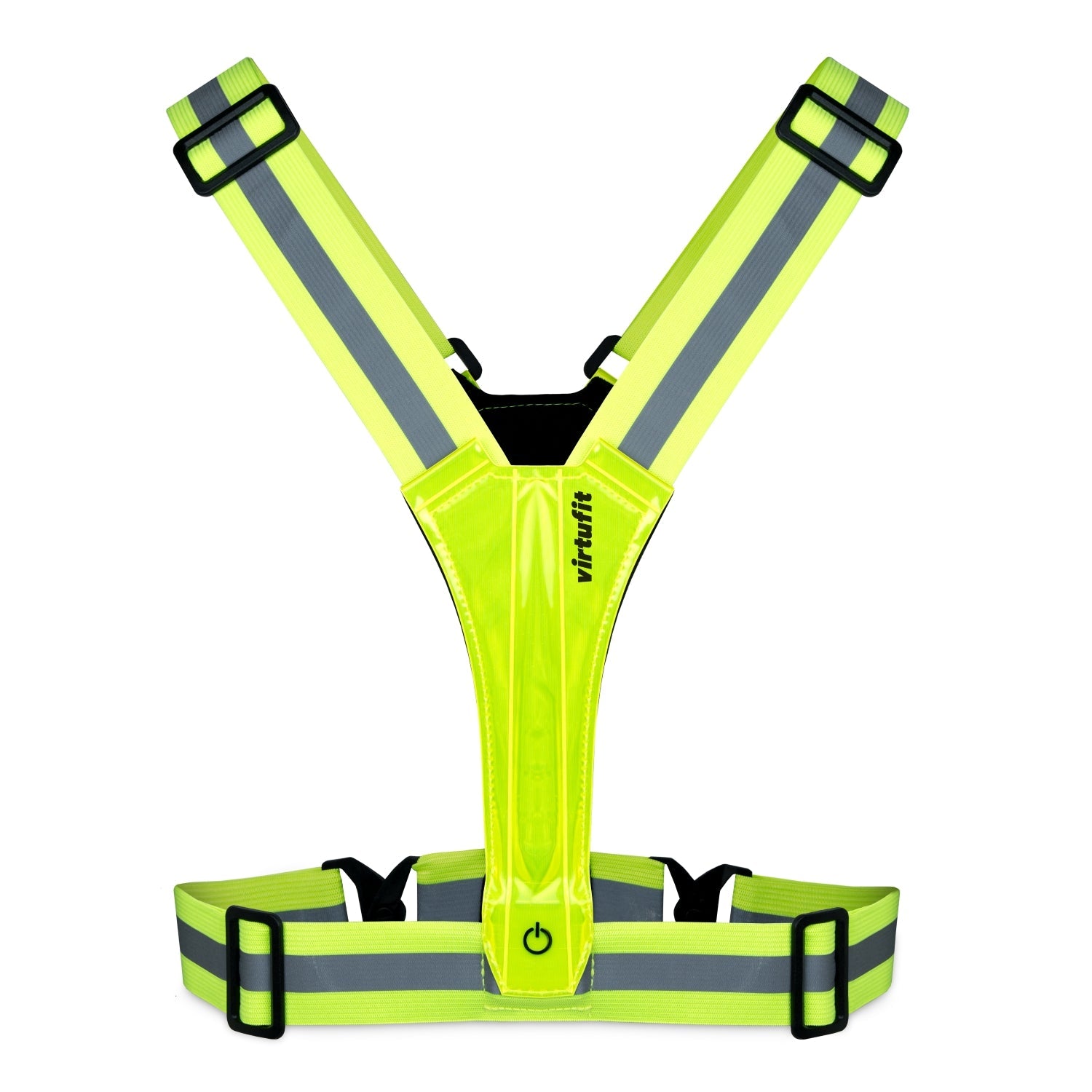 Gilet de Sécurité Réfléchissant VirtuFit avec LED – Éclairage pour la Course