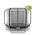 Trampoline VirtuFit Premium avec filet de sécurité - Noir - 305 cm - Tweedekans