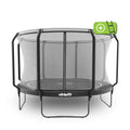 Trampoline VirtuFit Premium avec filet de sécurité - Noir - 366 cm - Tweedekans