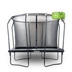 VirtuFit Trampoline Rectangulaire Premium avec Filet de Sécurité - Noir - 183 x 274 cm - Tweedekans