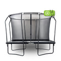 VirtuFit Trampoline Rectangulaire Premium avec Filet de Sécurité - Noir - 213 x 305 cm - Tweedekans