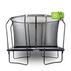 VirtuFit Trampoline Rectangulaire Premium avec Filet de Sécurité - Noir - 213 x 305 cm - Tweedekans