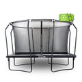 VirtuFit Trampoline Rectangulaire Premium avec Filet de Sécurité - Noir - 244 x 366 cm - Tweedekans