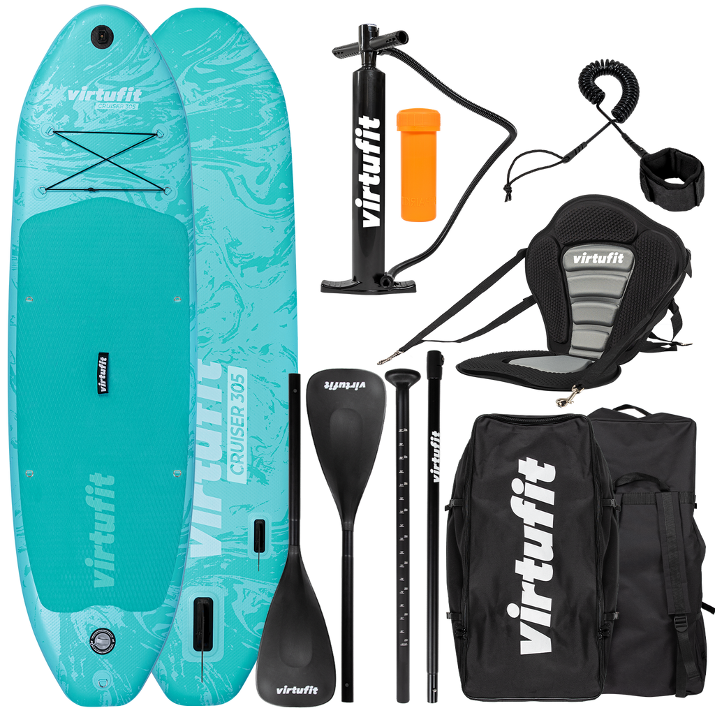 VirtuFit SUP Board Cruiser 305 avec Accessoires - Deuxième Chance (Emballage endommagé)