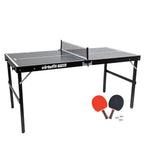 VirtuFit Mini Table de Tennis de Table TT160 - Avec 2 battes et 3 balles