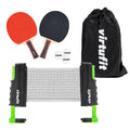 VirtuFit Ensemble de Tennis de Table Ajustable - Avec Battes et 3 Balles