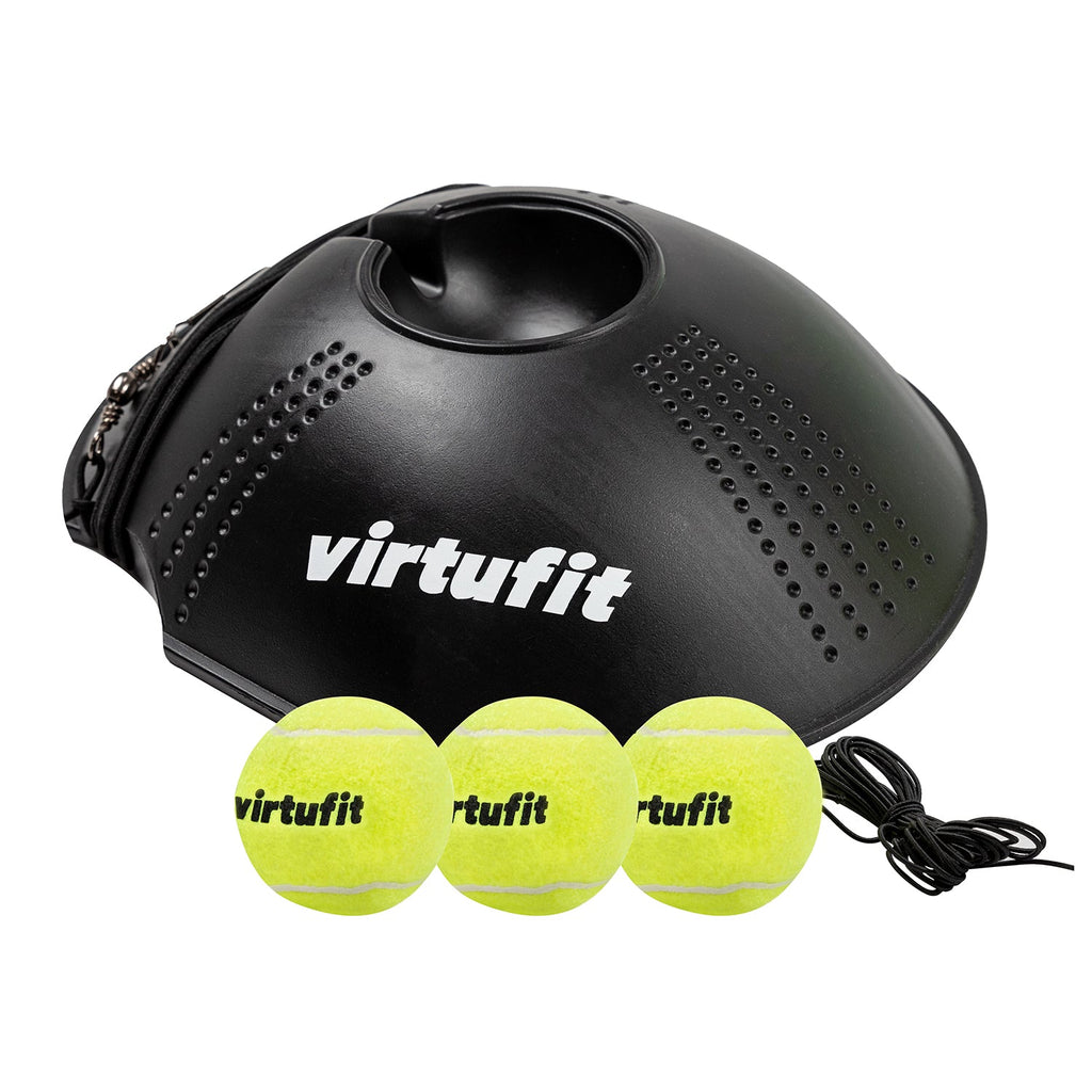 VirtuFit Tennis Trainer - Incl. 3 balles avec cordon élastique - Tweedekans
