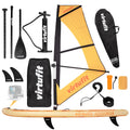 VirtuFit Supboard Surfer 305 - Orange - Inclus avec voile et accessoires - Deuxième chance