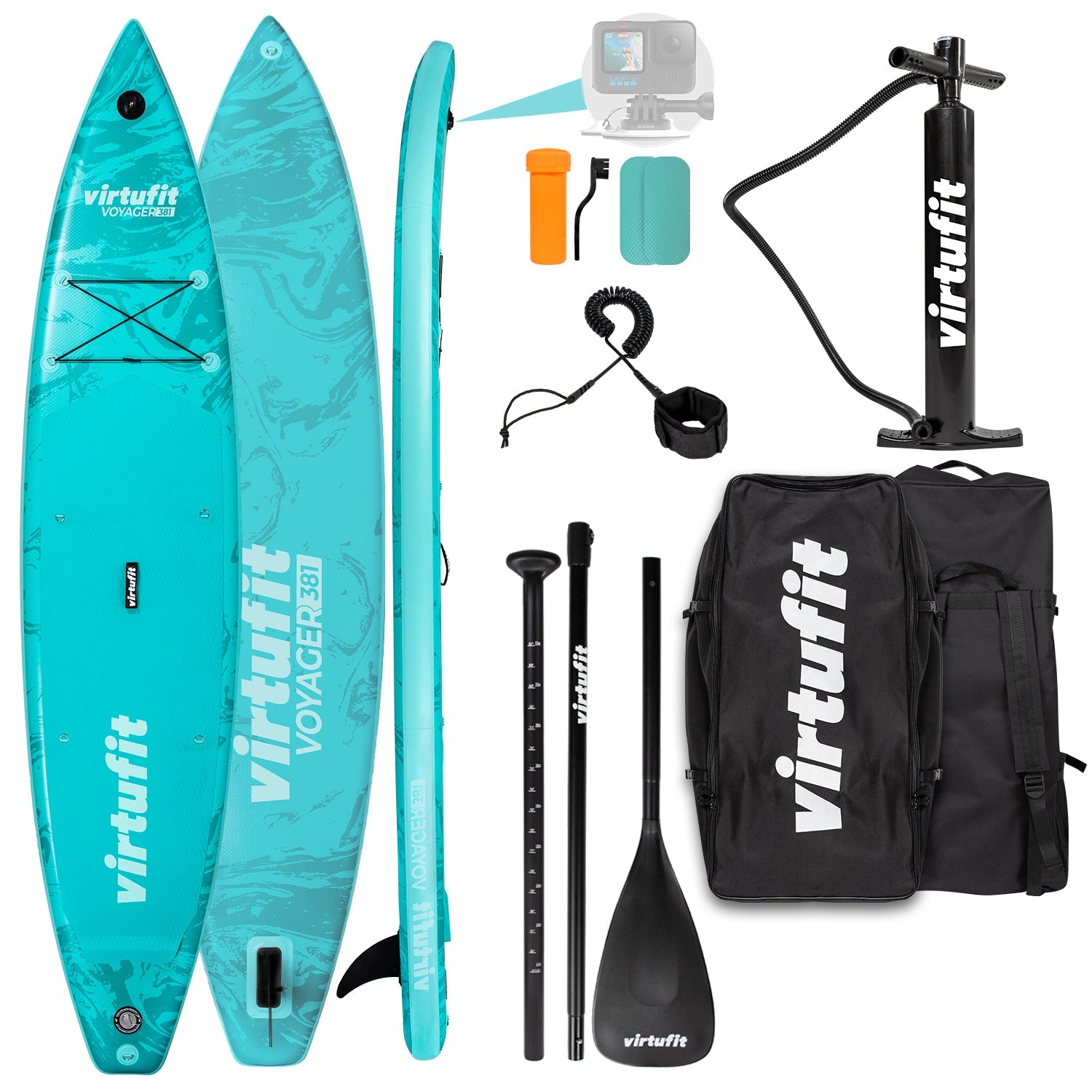 VirtuFit Supboard Voyager 381 - Turquoise - Deuxième chance