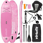 VirtuFit Supboard Cruiser 305 - Rose - Avec siège kayak, accessoires et sac de transport - Deuxième chance