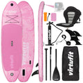 VirtuFit Supboard Cruiser 305 - Rose - Avec siège kayak, accessoires et sac de transport - Deuxième chance